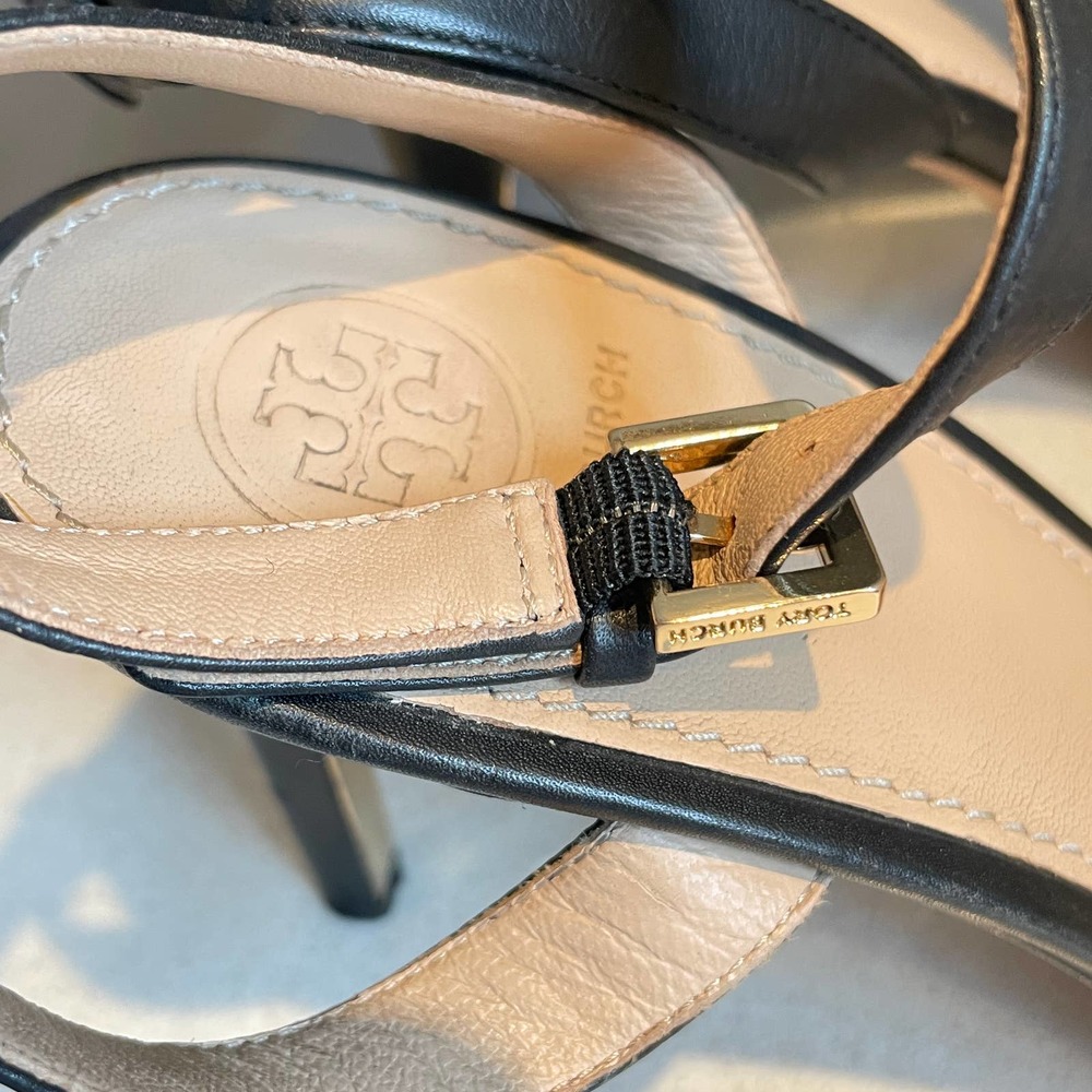 Tory Burch Black Heels - Picture 3 of 6